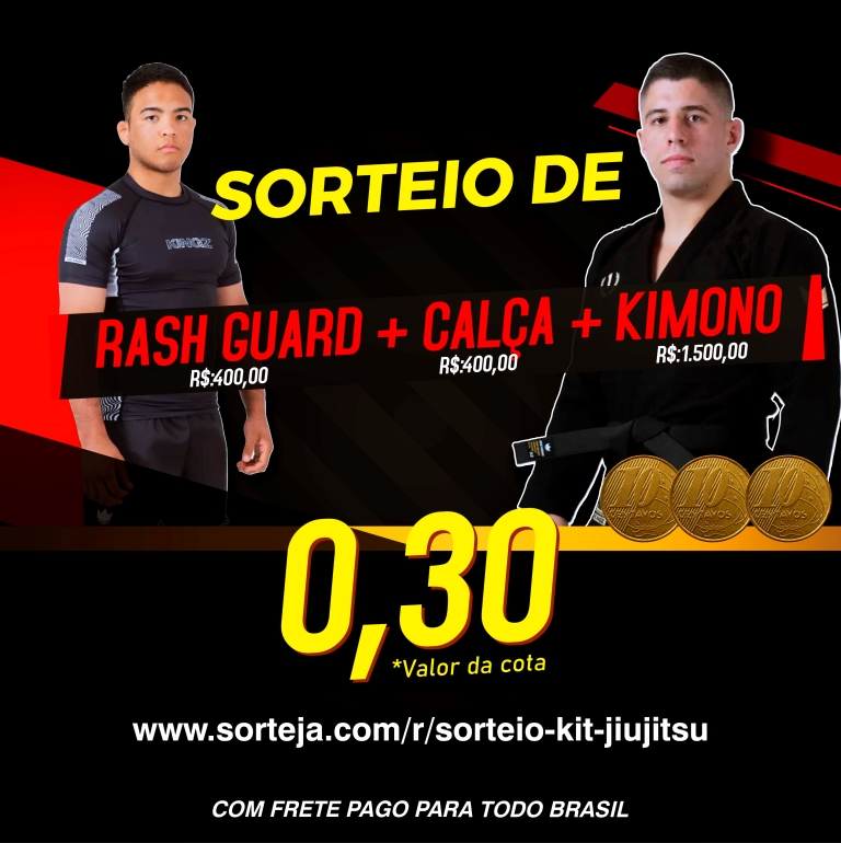Sorteio Kit Jiu-Jitsu